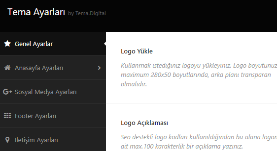 Footer Sütun Sayılarını Belirleyin